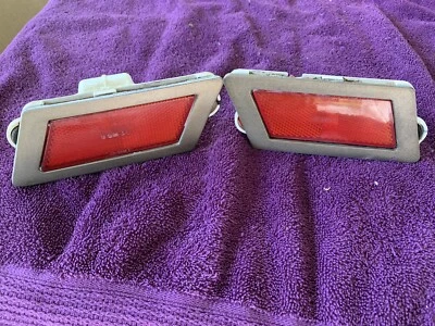 1979 - 1985  Oldsmobile Toronado OEM Pair Rear  Marker Lights 5970629 5970630 - Image 1 of 2