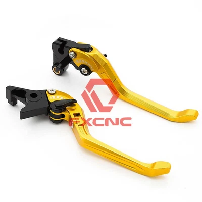 5D Aniti-Foldable Rhombus Brake Clutch Levers For Aprilia SHIVER 900 17 18 19 GD - Image 1 of 4