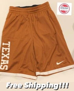 Pantalones Cortos de Baloncesto Nike Texas Longhorns Dri Fit Para Hombre Talla Pequeña Naranja Quemado Nuevos con Etiquetas - Imagen 1 de 7