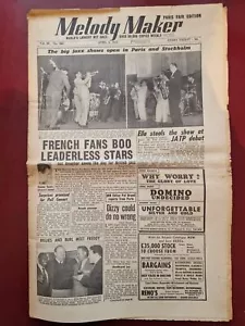 Melody Maker - April 5th 1952 - Music Newspaper Magazine Paper #B14692 - Imagen 1 de 1