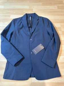 Lululemon New Venture Blazer Coat Jacket CCNY Classic Navy Blue Men's Size L New - Picture 1 of 5