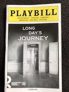 Long Days Journey Into Night Jessica Lange Michael Shannon New 2016 Playbill - Picture 1 of 8