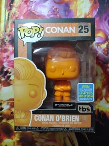 Funko Pop! Conan #25 CONAN O'BRIEN '19 Summer Convention Ltd Ed TBS, Rare HTF - Imagen 1 de 6