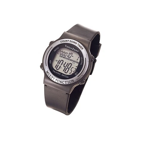 OROLOGIO SVEGLIA PARLANTE VOCALE PER CIECHI NON VEDENTI DA POLSO multifunzio TFC - Imagen 1 de 1