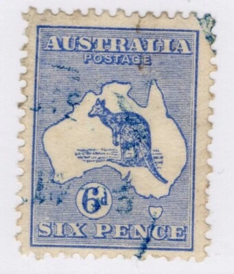 Australia Scott 48 used, Die II - Image 1 of 2