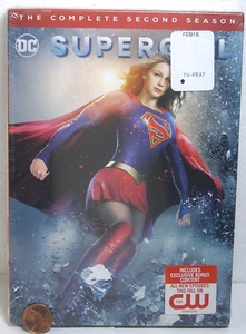 WB DVD TV Series Supergirl The Complete Second Season 2017 - Imagen 1 de 3