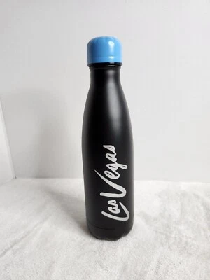 Botella de agua Starbucks Swell Las Vegas negra azul 17 OZ acero inoxidable Foto 1 de 4