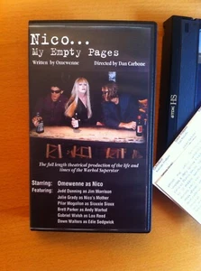 Nico... My Empty Pages (Biographical Play - Rare NTSC Video) - Photo 1/3