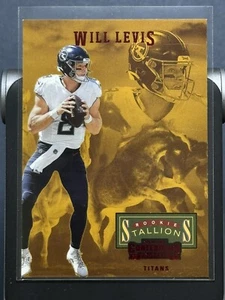 2023 Contenders Football Will Levis (RC) Rookie Stallions Red Parallel #7 Titans - Picture 1 of 2