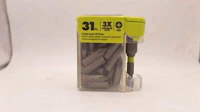 RYOBI A963101 1" PULG. JUEGO DE BROCAS DE ACCIONAMIENTO DE IMPACTO A GRANEL (31 PIEZAS) Foto 1 de 3