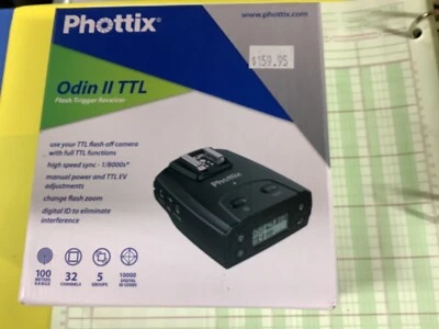 Phottix Odin II TTL Flash Trigger Receiver for Nikon New - Image 1 of 2