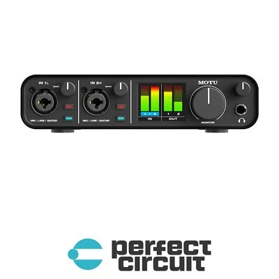 MOTU M2 2-In / 2-Out USB Audio Interface PRO AUDIO - NEW - PERFECT CIRCUIT - Image 1 of 3