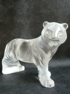 BABY TIGER OF BENGAL CRISTAL LALIQUE PEQUEÑO MODELO COMO NUEVO SIN CAJA Foto 1 de 4