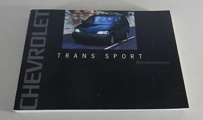 Manuale D'uso Chevrolet Pontiac Trans Sport - Tedesco - Edizione 2000 - Immagine 1 di 2