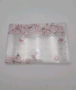 Plastic Hard Case Cover Laptop Shell 8 1/2 By 12 Flowers Butterfly Cherry New - Picture 1 of 10