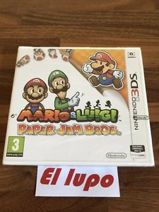 MARIO & LUIGI PAPER JAM BROS NINTENDO 3DS NEUF SOUS BLISTER VERSION FRANCAISE - Picture 1 of 2