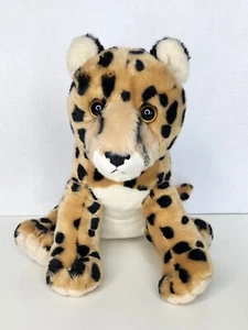 Peluche leopardo ghepardo gatto maculato destinazione nazione aurora 10"  - Foto 1 di 7