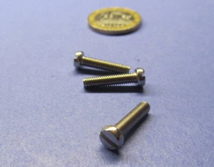 18-8 Stainless Cheese Head Slotted Metric Machine Screw M3 x 16 mm L, 100 pcs - Picture 1 of 11