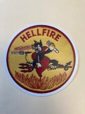 HellFire Missile Sticker 4 x 4 from patch Army Military 