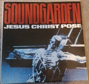 Soundgarden - Jesus Christ Pose (12" Vinyl Ltd Edition Poster Bag Single 1992) - Picture 1 of 6