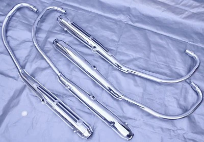 Sandcast 69 CB750K CB 750 750K K0 Silenciador Cabezal Escape Escudo Térmico Juego de molduras Foto 1 de 4