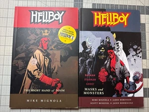 Hellboy Volume 4 Bundle Right Hand Of Doom Masks And Monsters - Picture 1 of 2