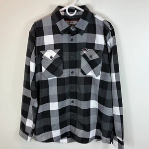 Dixxon Finish Line Flannel Shirt Sz L - Picture 1 of 8