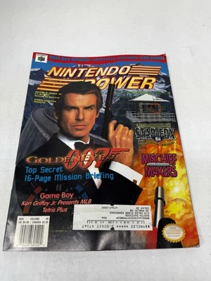 Nintendo Power Magazine - Volume 99 - Goldeneye With Banjo-Kazooie Poster - Image 1 of 3