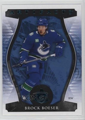 2023-24 Upper Deck Artifacts Turquoise Brock Boeser #43 - Image 1 of 2