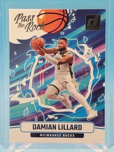 2024-25 Panini Donruss Basketball Damian Lillard Pass The Rock #1 - Picture 1 of 3