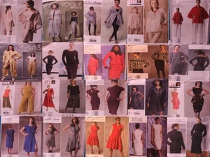 Designer Vogue sewing patterns Uncut Your choice dress pants suits - Picture 1 of 55