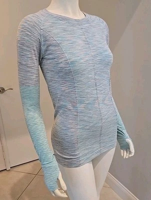 Top deportivo Climawear Muse segunda piel Beachcomber ombre rendimiento sin costuras Foto 1 de 4