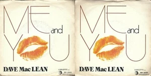 DISCO 45 GIRI DAVE MACLEAN – ME AND YOU // LIKE A RAINBOW - Foto 1 di 1