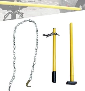 Barra de alineación de carrocería automática herramienta de varilla de tracción para parachoques, paneles, capós de reparación de automóviles - Imagen 1 de 24