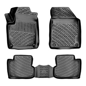 Car Floor Mats Liners For JEEP Cherokee 2018-2024 All Season Heavy Duty 3D Rugs - Picture 1 of 12