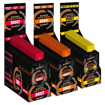 ETHICHSPORT Ethicsport Super dextrin Boost gel con Beta alanina e Caffeina 20 X 30 ml