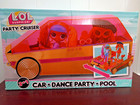 LOL Surprise 3-In-1 Party Cruiser Car with Surprise Pool, Dance Floor and Magic