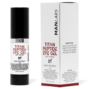 Titan anti Aging Peptide under Eye Gel Moisturizer for Men - Cooling Men'S Skinc - Picture 1 of 12