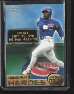 1998 Pacific Home Run Heroes #2 Sammy Sosa - Picture 1 of 2