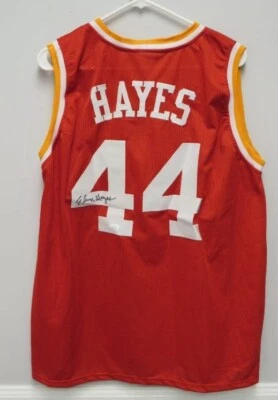 ФУТБОЛКА ELVIN HAYES BIG E С АВТОГРАФОМ НА ЗАКАЗ HOUSTON ROCKETS JSA - Изображение 1 из 4