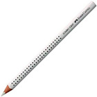 Colouring Pencils Faber-Castell Jumbo Grip White (12 Units) NEW