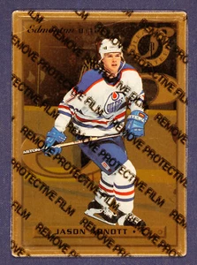 1996-97 Leaf Preferred Steel Gold #19 Jason Arnott - Picture 1 of 2