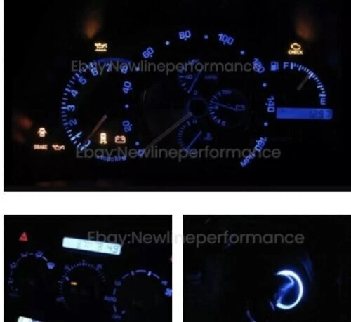 Kit de bombilla LED de clúster azul/control de clima/llavero para Lexus IS300 2001-2005 Foto 1 de 1