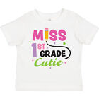 T-Shirt Inktastic Miss 1. Klasse süß mit Bleistift und Sternen Kleinkind Zurück zum Kind