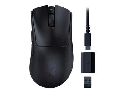 Razer Deathadder V3 Hyperspeed Wireless Esports Gaming Mouse - Black - image 1 of 4