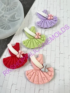 Süßes Mädchen Ballettkleid Handarbeit Silikonform für Fondant-Harz-Fimo.. - Bild 1 von 10