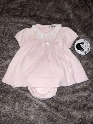 Vestido bebé Sarah Louise England talla 3 meses nuevo con etiquetas Foto 1 de 3