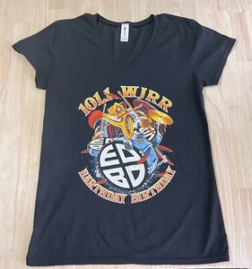 (LG) 2022 Día de la Tierra Mujer CONCIERTO Camisa Cuello en V Camiseta GODSMACK NUEVA SIN ETIQUETAS - Imagen 1 de 8