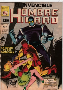 EL INVENCIBLE HOMBRE DE HIERRO 14 LA PRENSA 1969 MARVEL CÓMIC ESPAÑOL MEXICANO - Imagen 1 de 1