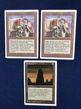 MTG Unlimited Basalt Monolith and x2 Juggernaut Light Play  All 3  1993